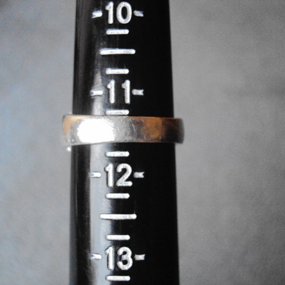 Solid Sterling Silver Men's "ARMY" Cut Out Ring - Picture 2 of 4